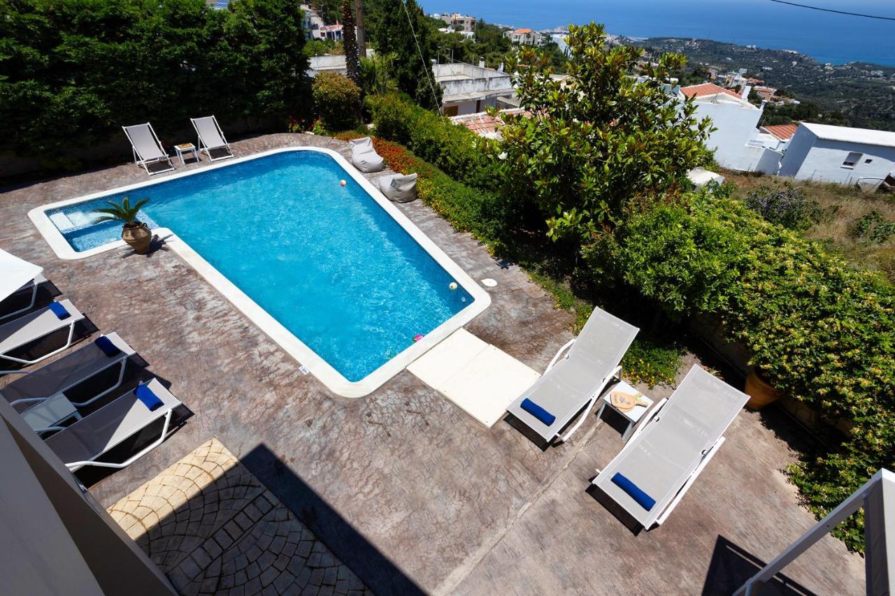 Roussospítion Palladio Luxury Villa With Amazing View מראה חיצוני תמונה