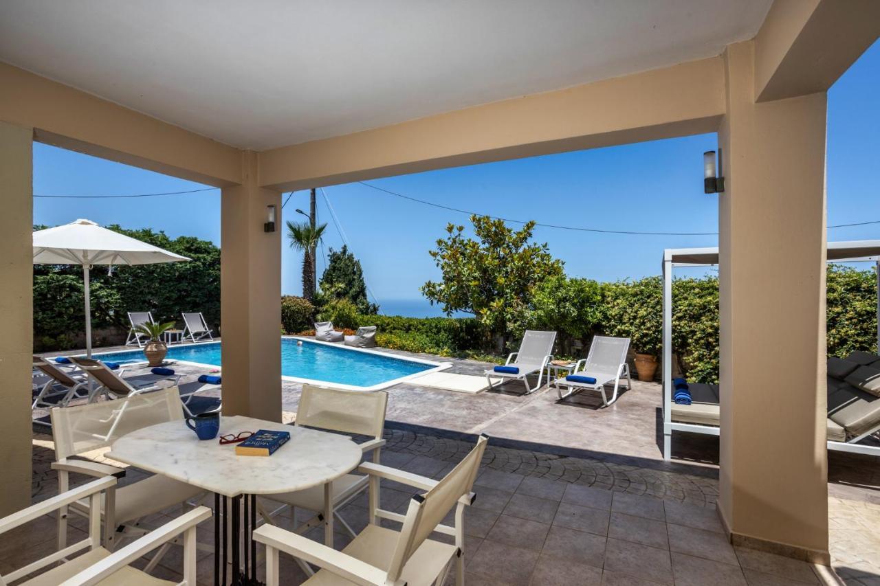 Roussospítion Palladio Luxury Villa With Amazing View מראה חיצוני תמונה