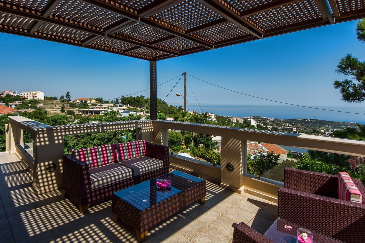 Roussospítion Palladio Luxury Villa With Amazing View מראה חיצוני תמונה